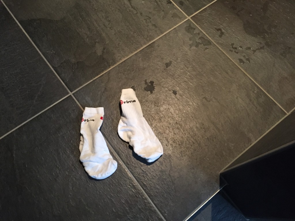 weisse socken