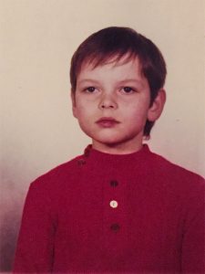 Der Autor mit circa 10 Jahren
