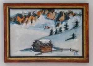 Hütte unterm Plattkofel - Seiser Alm