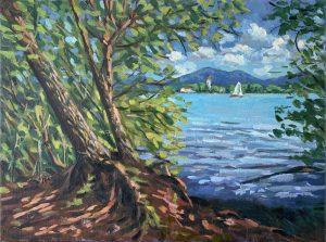 Fraueninsel vom Ufer