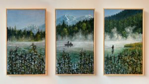 Triptychon Hintersee Ramsau