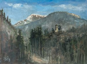 Campanile San Valerio (30x40cm)