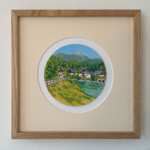 Bierdeckel: Brunnwinkel am Wolfgangsee