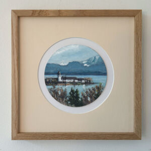 Bierdeckel: Fraueninsel im Chiemsee 1