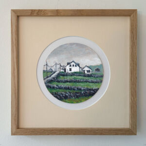 Bierdeckel: Irland Aaran Insel