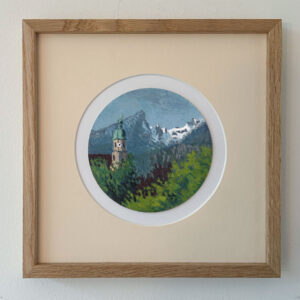 Bierdeckel: Watzmann von Berchtesgaden