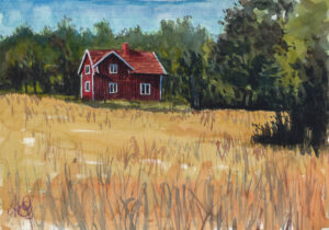 Rotes Haus auf Vätö 1